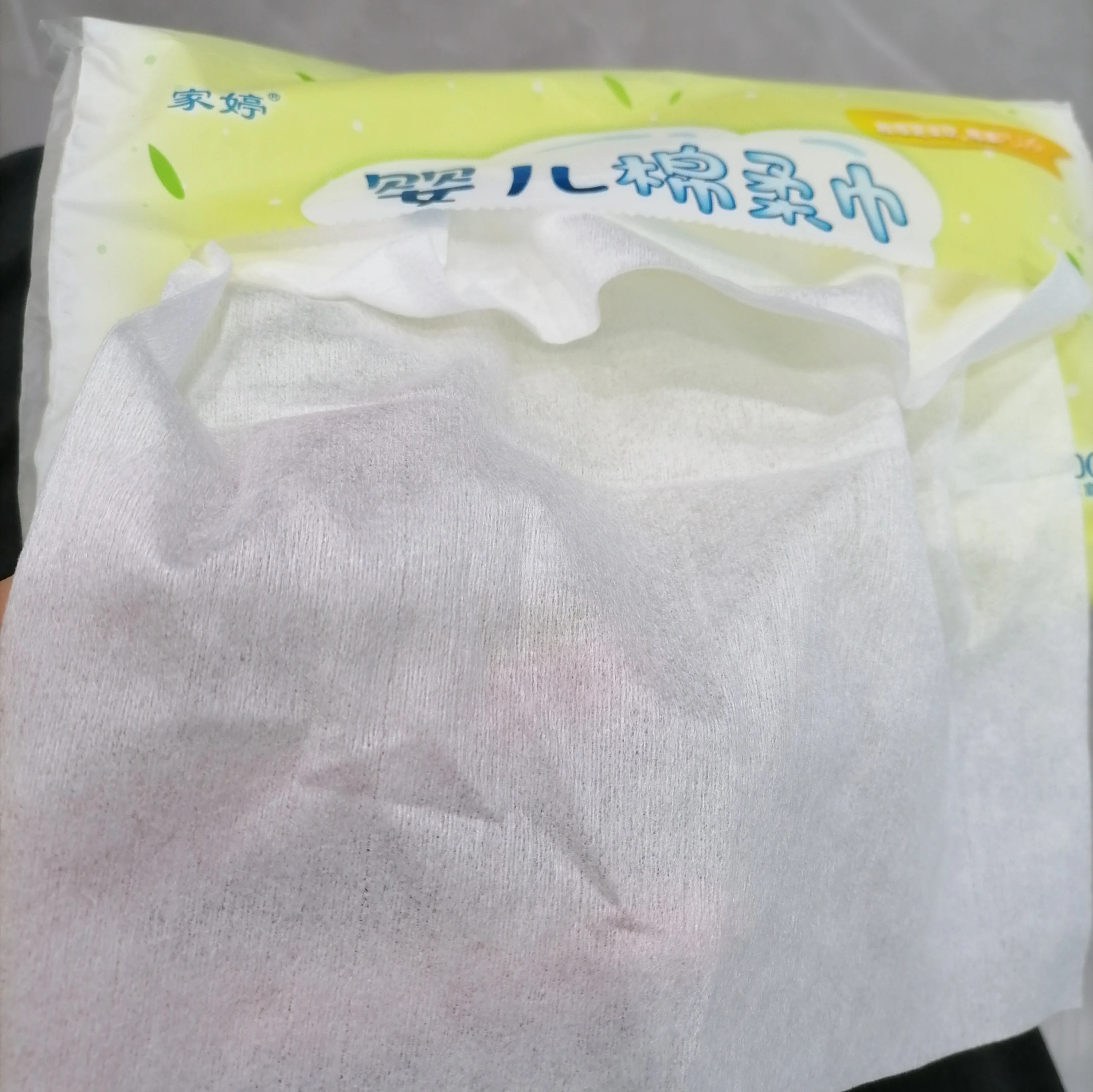 JIA TING Wholesale Pure Natural Bamboo Fiber OEM Biodegradable Baby Dry wipes