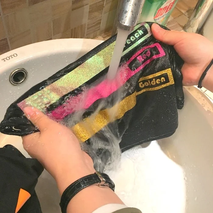 
HTV Super Glitter golden color heat transfer vinyl for textiles 