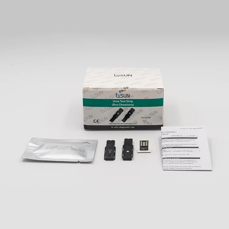 Renal Function Analysis Test Strip Kit Urea & Uric Acid Meter Renal Function Analysis Test Strip