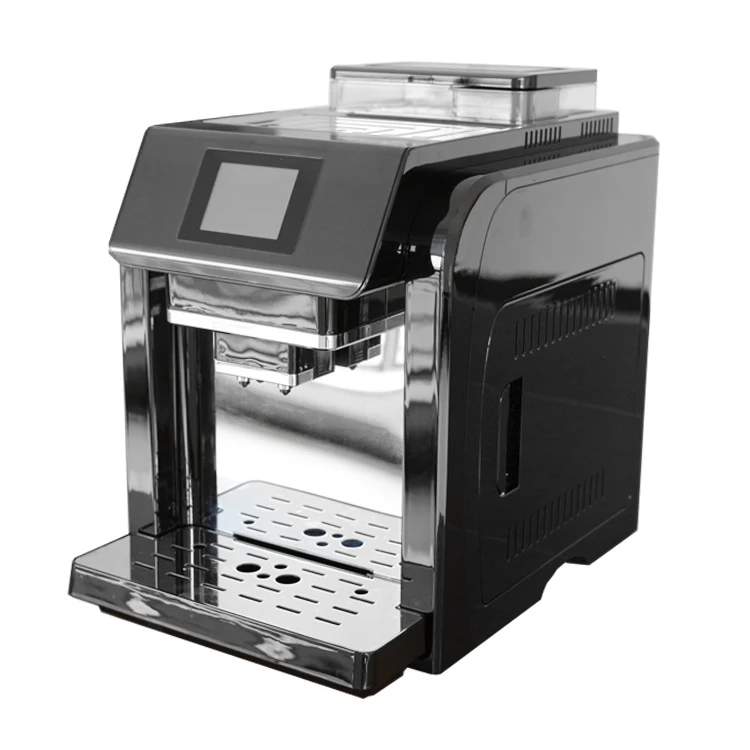 Nengyang Digital Cold  Coffee Maker Double Dual Bean Hopper Commercial Espresso Coffee Machine