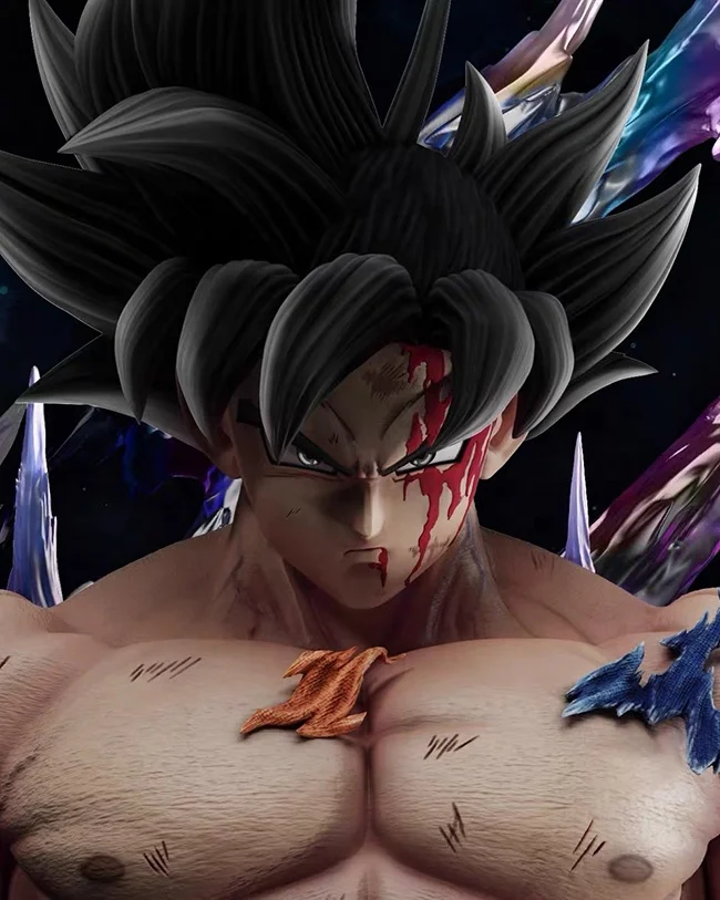 Customized Life Size Dragon Ball Figure Fiberglass Resin Goku Statue Sale