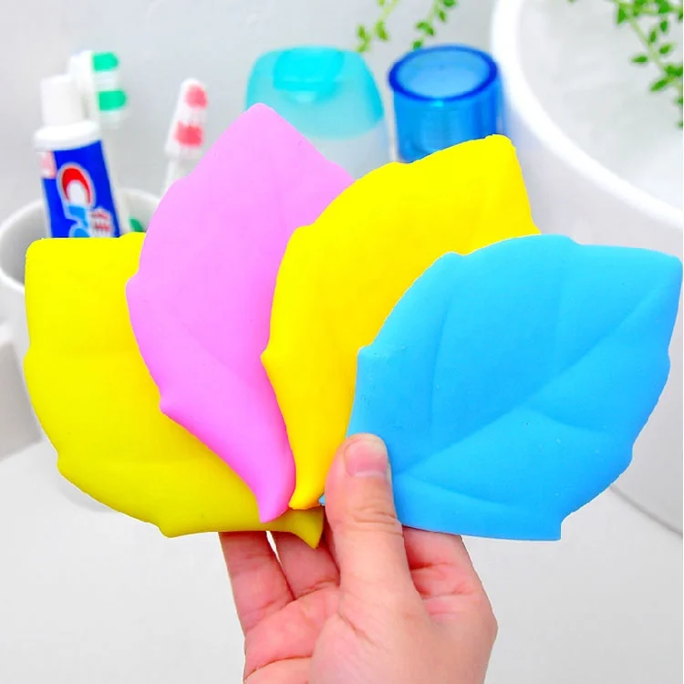 Portable foldable silicone leaf shape cup for travel camping silicone collapsible cup