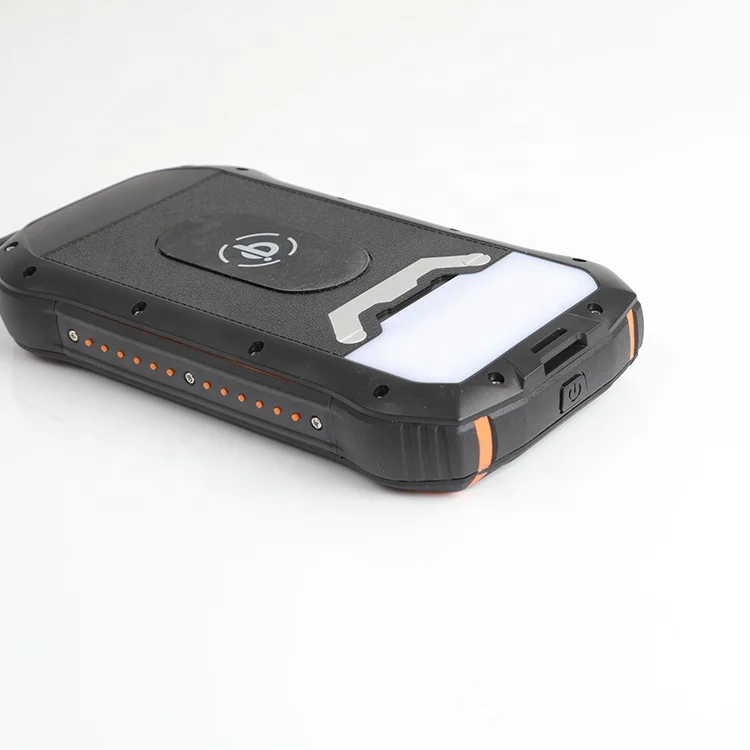 
solar panel charging power bank 25000mah multifunction mobile solar charger with wireless charger for cell phones 