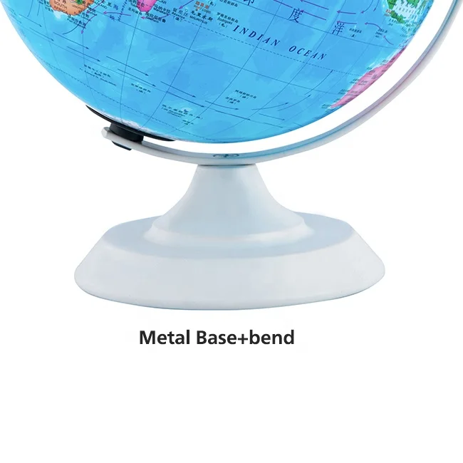 8 Inch World Globe Led Light Levitating Geographic Constellation Interactive Educational Discovery World Map Ar Globes/