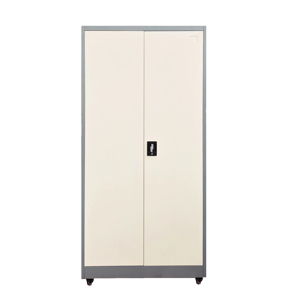 Office Cabinet 2-Door Steel Filing Cabinet with Wheels for Organization & Storage on Sale