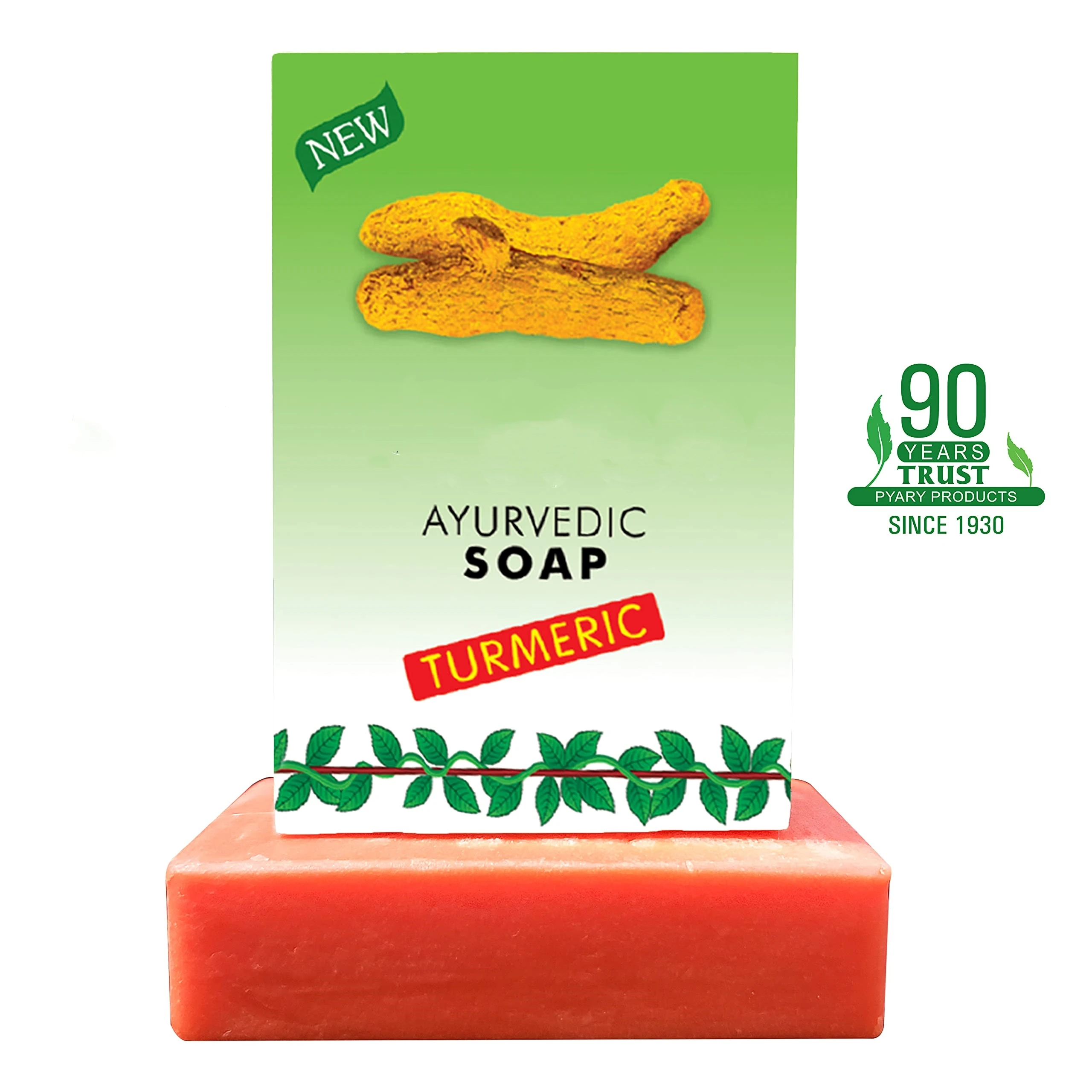 OEM Wholesale Pyary Soap Pyary Ayurvedic Turmeric Soap Ayurvedic India