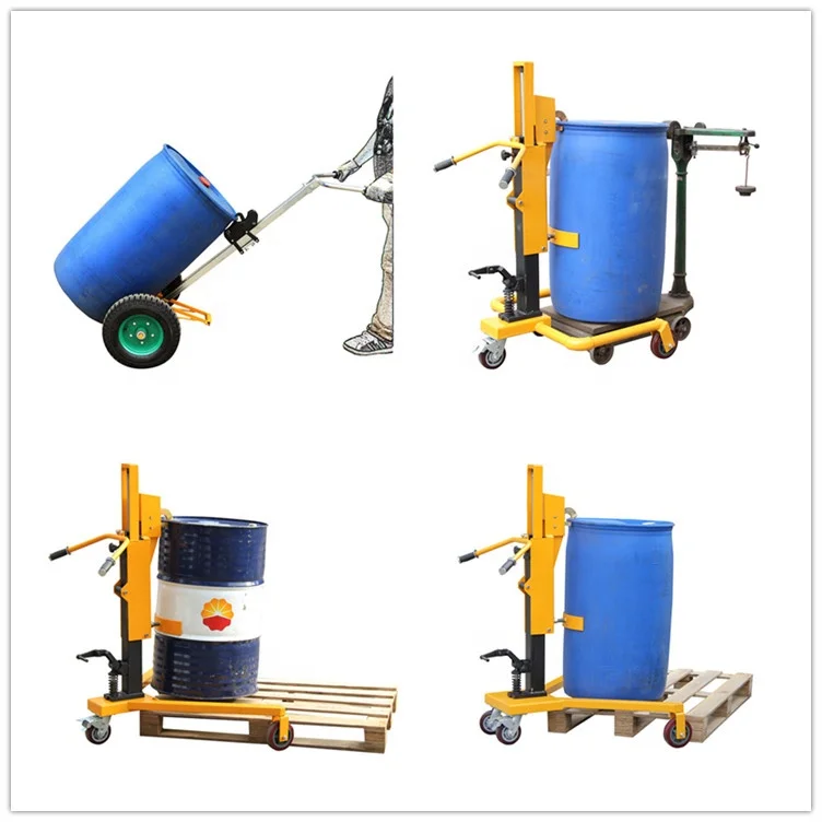 TY400A TY400B oil drum mixer  hydraulic drum carrier  hydraulic drum mover