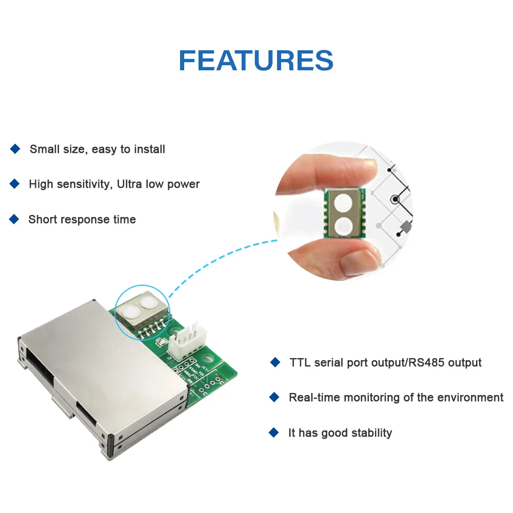 PM2.5 PM10 TVOC CO2 детектор формальдегида датчик загрязнения воздуха в помещении монитор качества воздуха