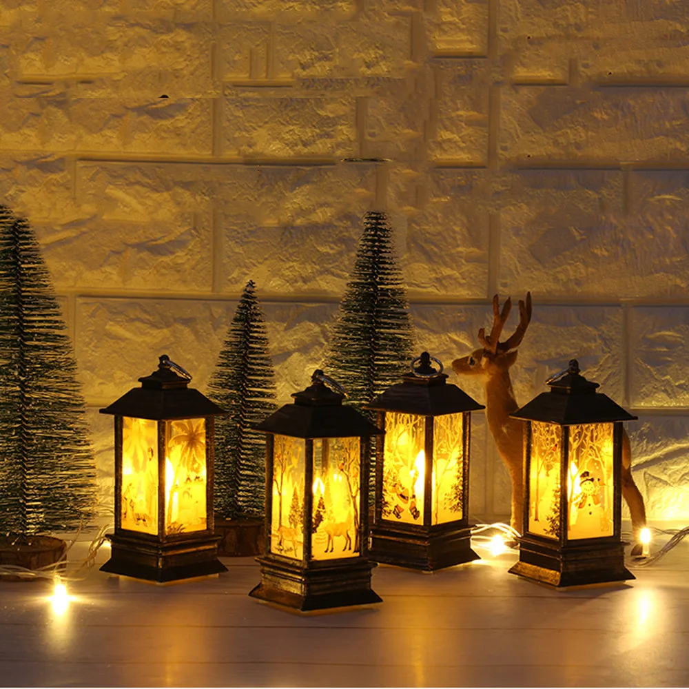 
Christmas Decorations for Home Led 1 pcs Christmas Candle with LED Tea light Candles Christmas Tree Decoration 