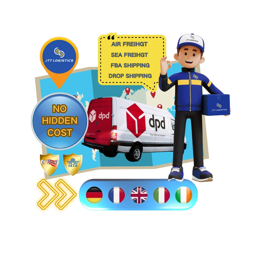 Air Express Shipping Agent With DDU DDP Shipping Europe UK Dropshipping Door To Door Shipping Service By Air