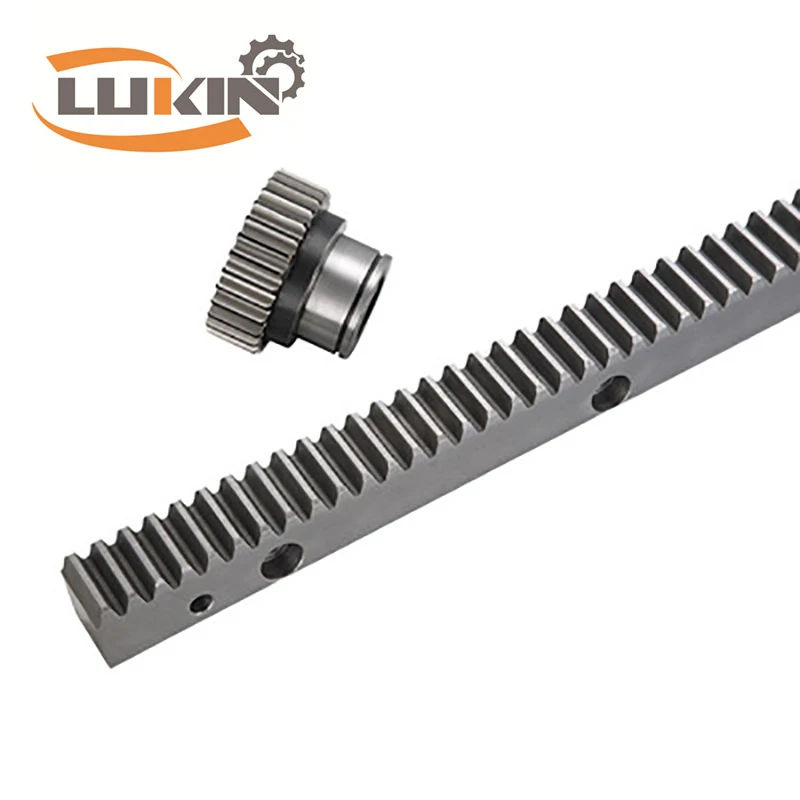 Custom high-quality machining of heavy forged steel toothed rack rails Large CNC  gear rack