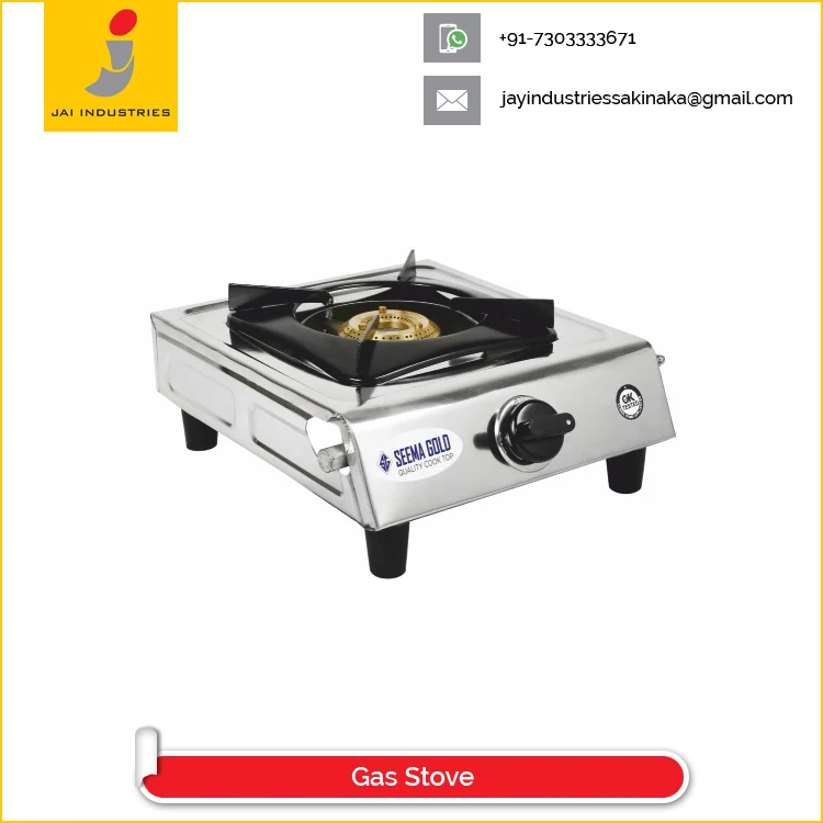 Certified Quality 1 Burner Small Size Gas Stove