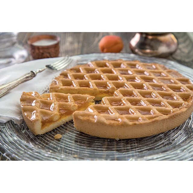 Italian Napoleoni Gluten Free Lactose Free Semi Hard Apricot Jam Tart Biscuit Cake