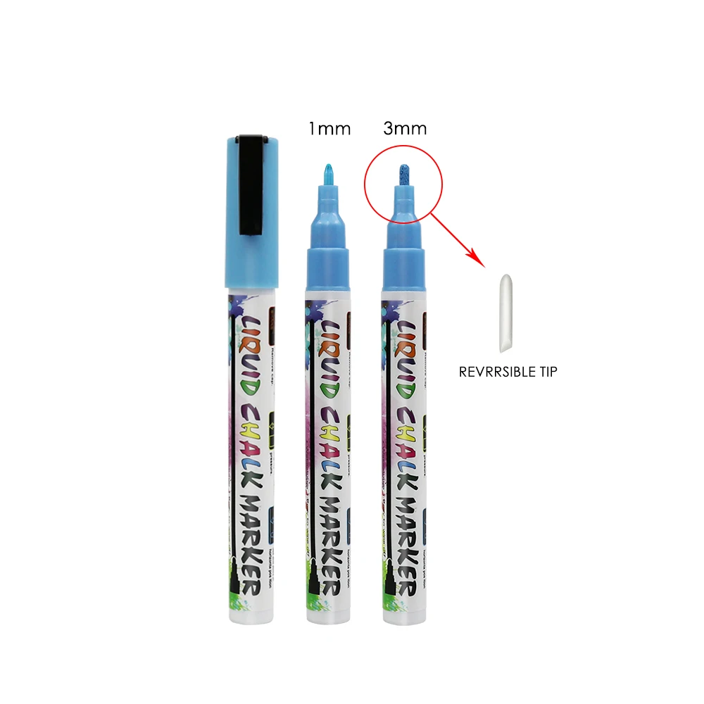 1mm Fine Tip Wet Erase Liquid Chalk Pen Marker