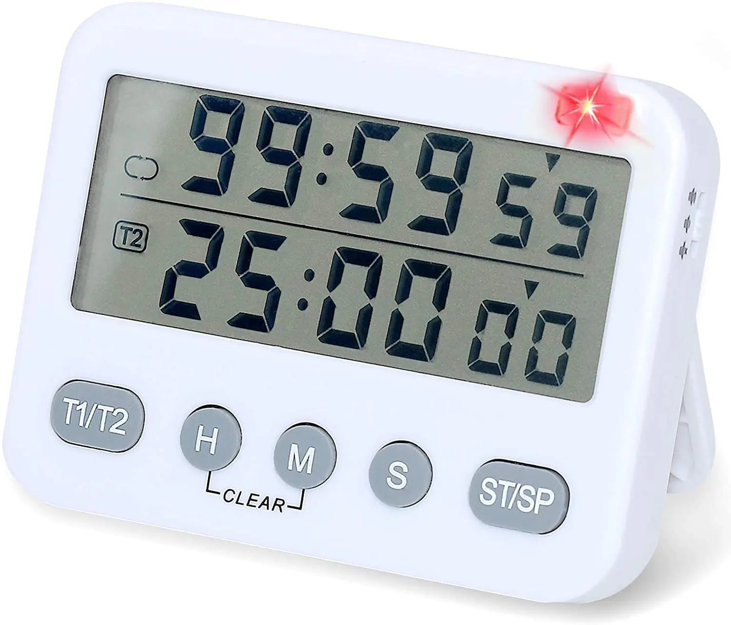 30 mins work 5 minutes play timer 2 in 1 study timer large digital display