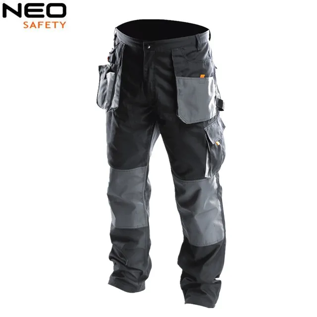Other uniform wholesale sustainable workwear cotton cargo pants with 6 pockets
