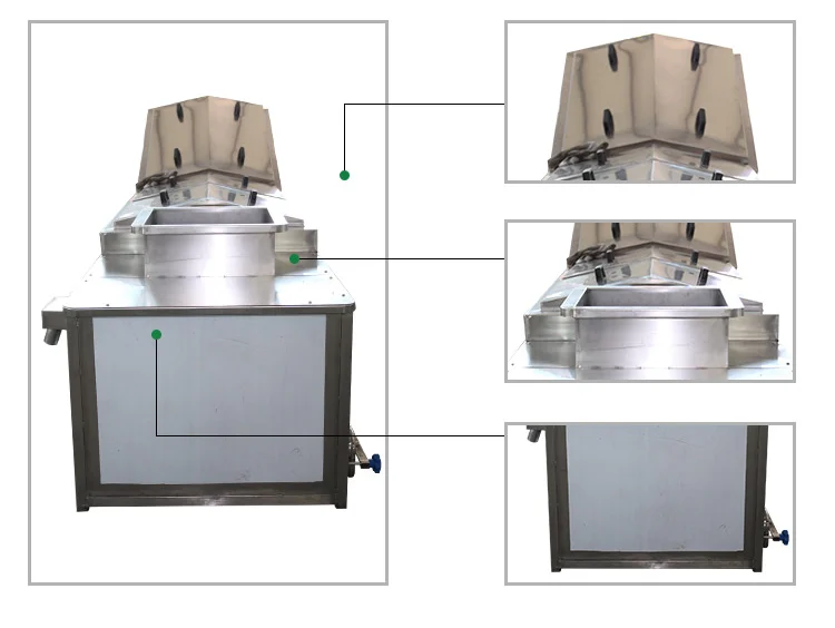 High efficient vegetable and fruit blanching equipment potato chips blanching machine price