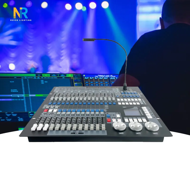 RUIEN сделано в Китае оборудование для DJ 60 сцен консоль King Kong DMX мини-контроллер 1024 жемчуга светодиодного освещения