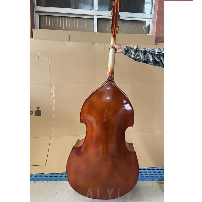 wholesale Practice Double Bass Maple Spruce Wood Contrabass Bass Upright Bass
