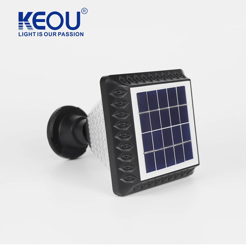 Various shapes electricity consumption IP65 water proof square Pillar Lights garden solar lighting