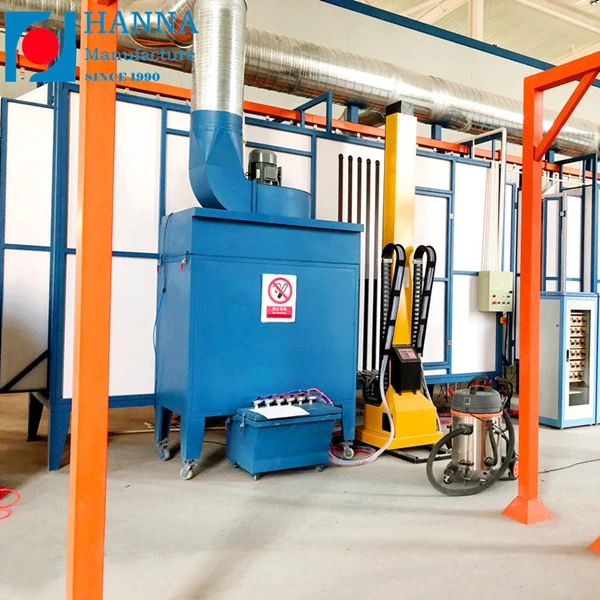 Full Automatic 2022 NEW Electrostatic Spray Painting Powder Coating Line With Dipping Tank Pre-treatment