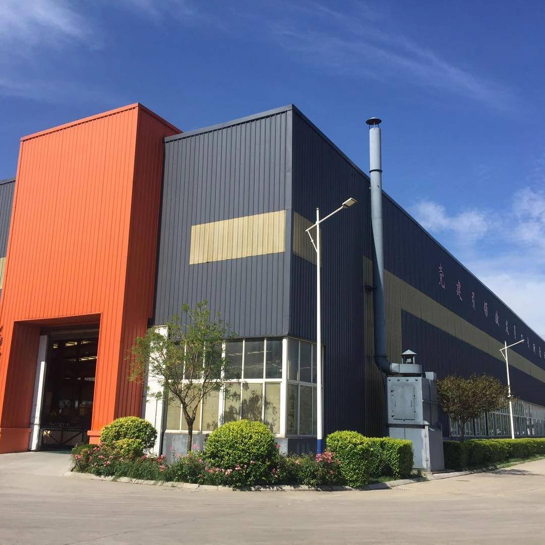 China Prefab Large Span Prefabricated Low Cost Light Steel Structure Workshop Building Metal Construction Building