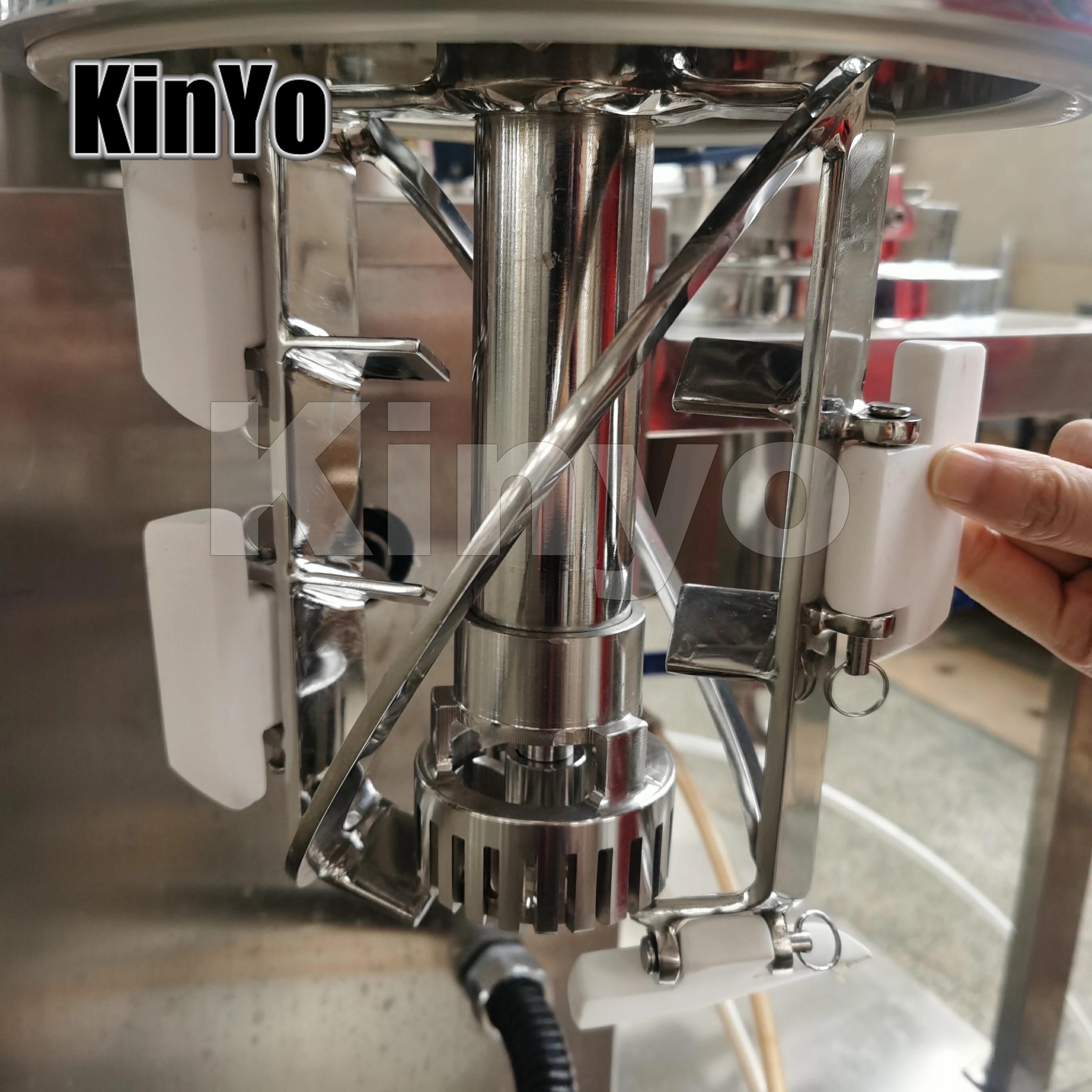 500L 500 gallon  liquid mixer high viscosity double jacketed emulsifier  homogenizing reactor  emulsifier mixer