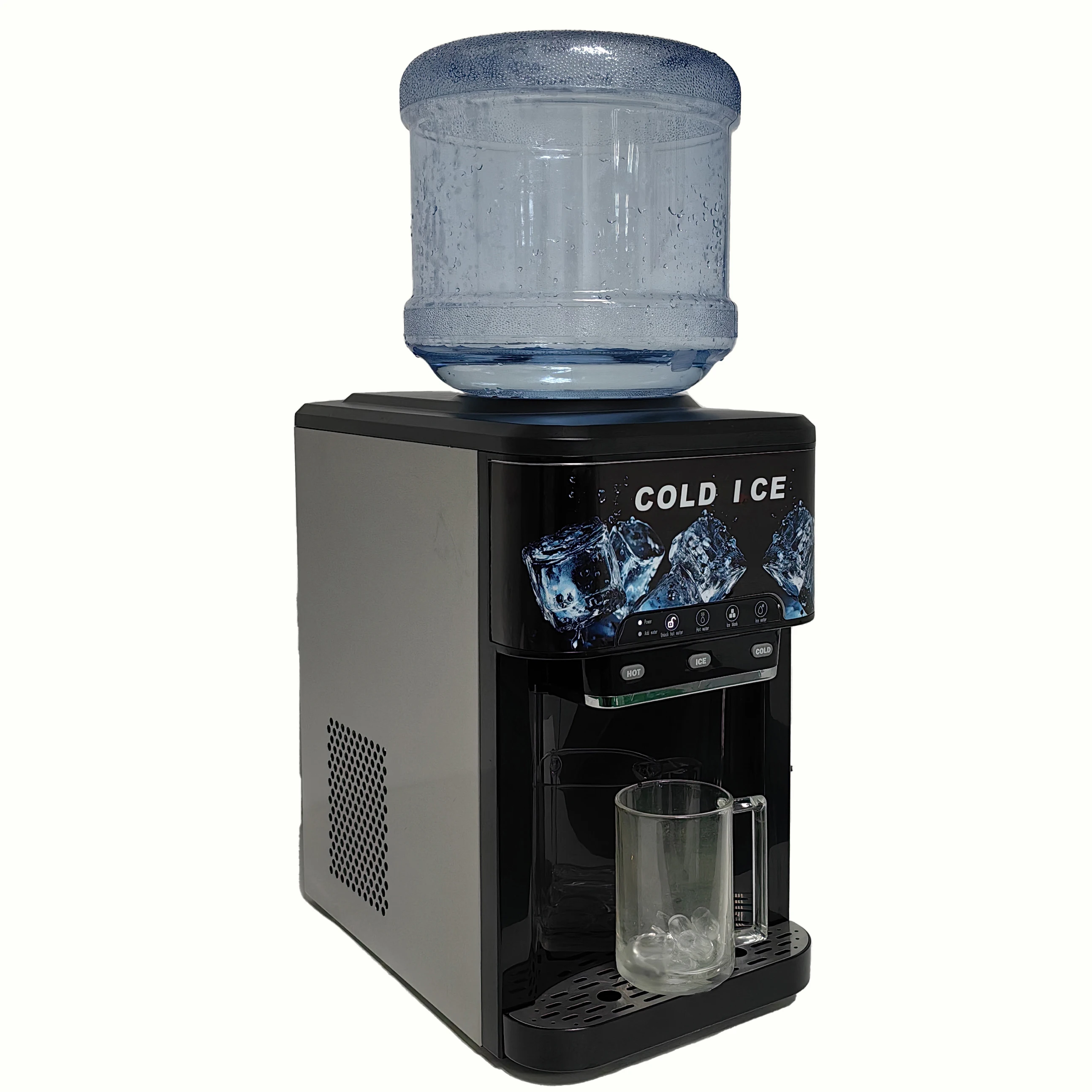 New design  Home Office Business Hot Cold water  20KGS/24H  Ice Maker Machine Ice  Water Dispenser