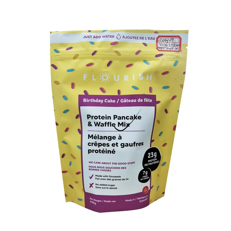 Keto диета для похудения вафельная блинная пудра готовая смесь муки без глютена с высоким содержанием белка и волокна OEM Заводская цена