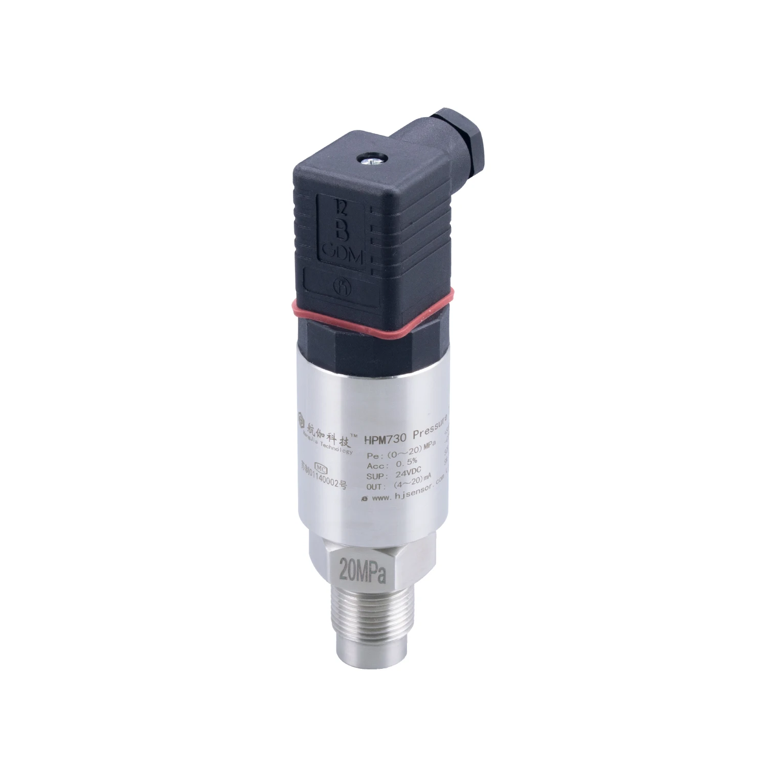 Anti-corrosive sanitary pressure transmitter gauge pressure transmitter oil sensor