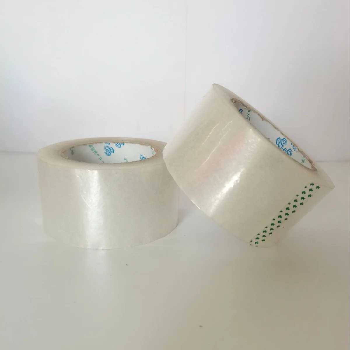 Transparent tape wholesale large roll width 45mm plastic high adhesive single-sided adhesive paper 6cm