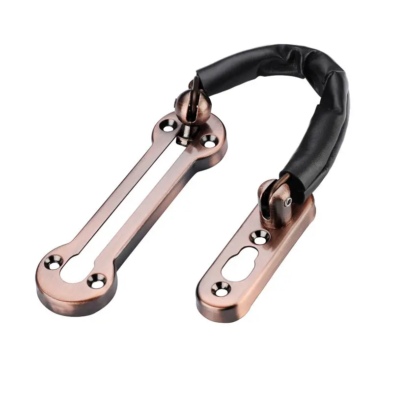 Zinc Alloy High Quality Stainless Steel Door Safety Lock Chain For Hotel Wooden Door