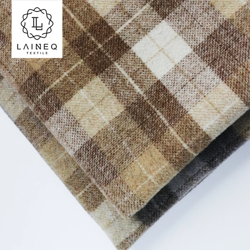 Stock fabric 80%wool 20%nylon merino Australia wool fabric for coat