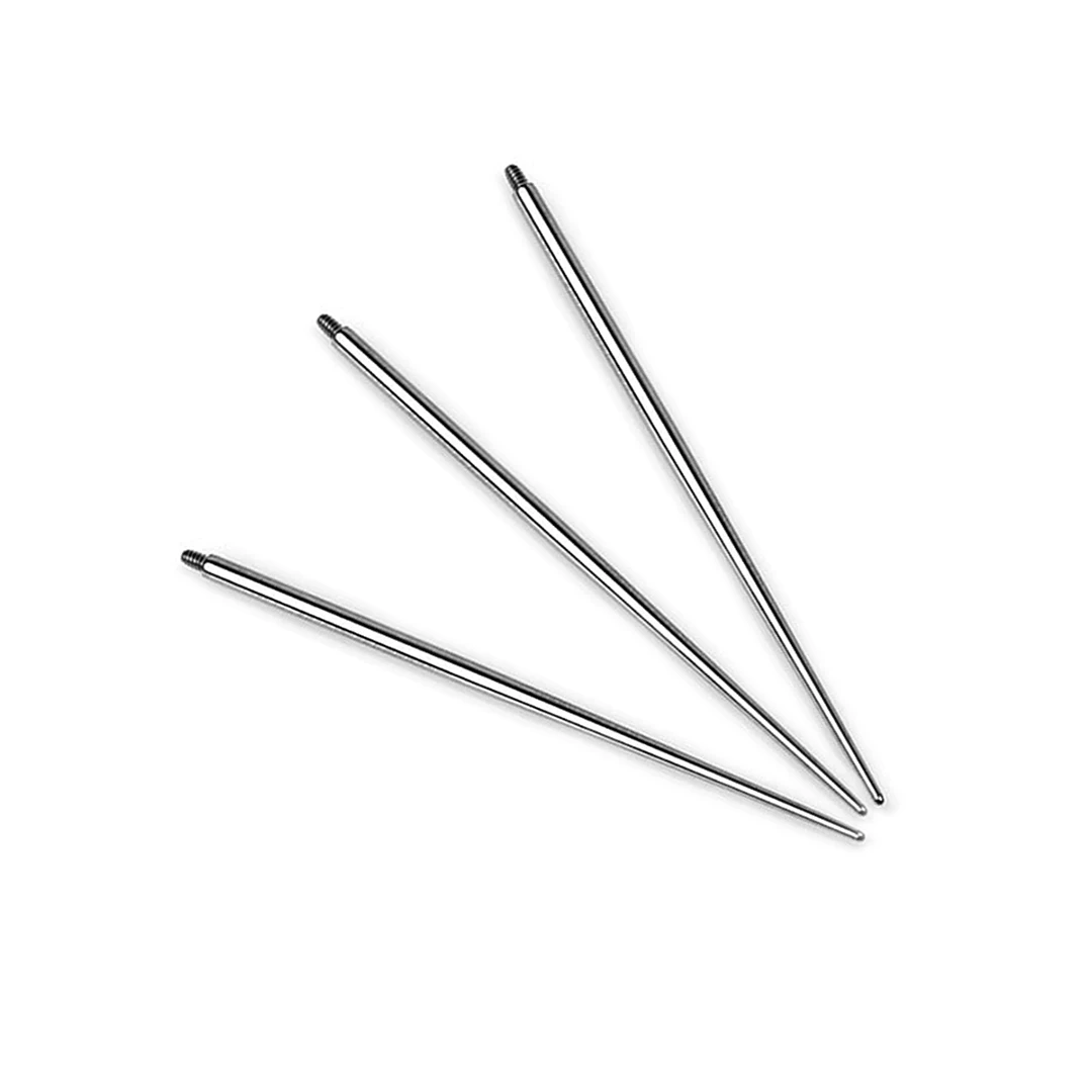 18G 16G 14G ASTM F136 Titanium Internally Threaded Body Piercing Tools Pin Insertion Tapers Needles