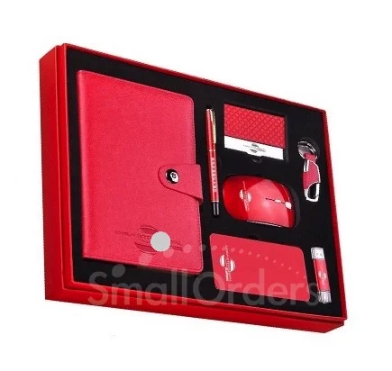 Custom 2024 new products ideas 2024 2025 promotional notebook corporate business gifts items sets with logo keyboard Mouse pen