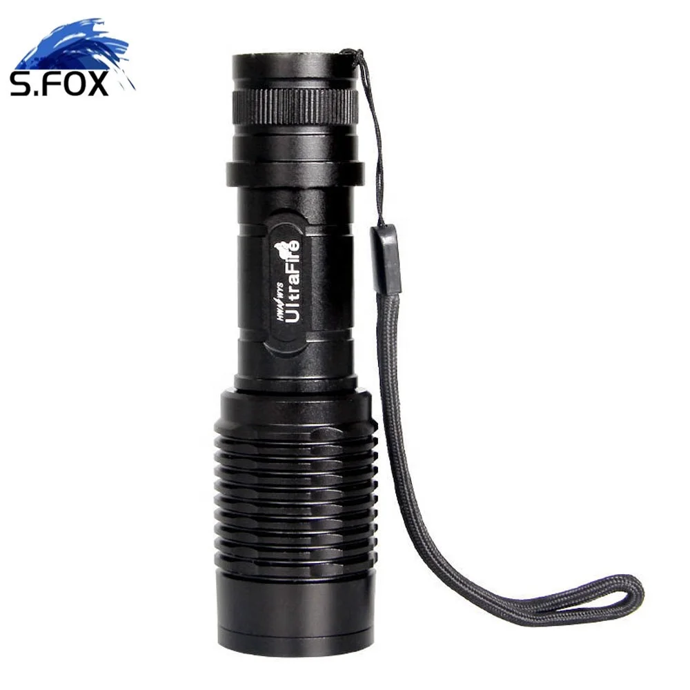 Best Quality EDC Cheap Price T6 2000LM Zooming Led Flashlight