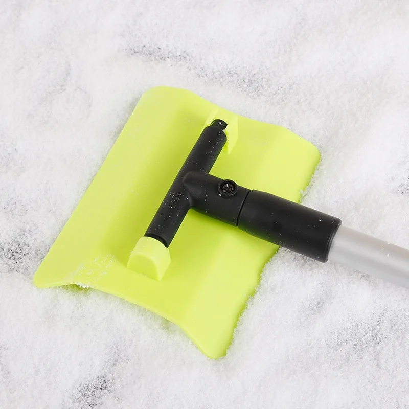Multi-Functional Snow Scraper Car Cleaning Tool Car Aluminum Alloy Retractable Snow Shovel