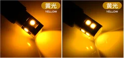 NBYC T10-3030-5-9 9-36V T10 9smd led canbus car T10 led bulbs 12/24V 5SMD 194 168 2825 Car Side Wedge Light Automotive