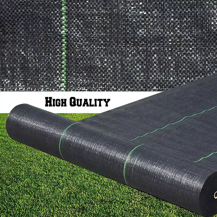3ft Weed Barrier Landscape Fabric Heavy Ground Cover Weed Cloth Geotextile Fabric Durable Driveway Cover Garden Lawn Fabric