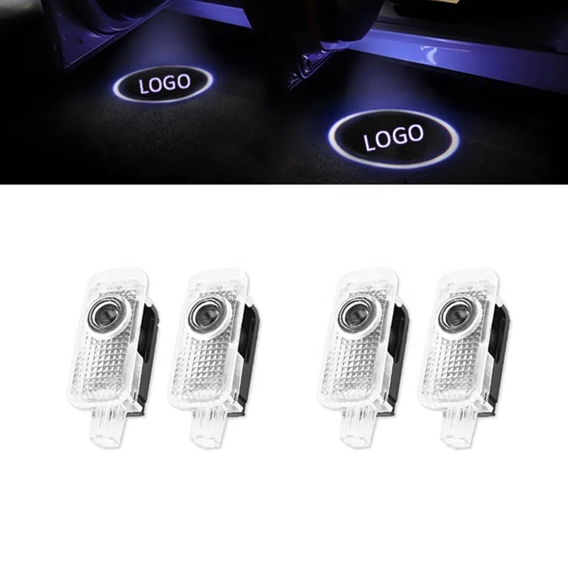 Горячая Распродажа 5 Вт многообразный настраиваемый Автомобильный Дверной логотип лазерный приветственный светодиодный светильник для A4L A5 A6L A7 A8L Q3 Q5 Q7