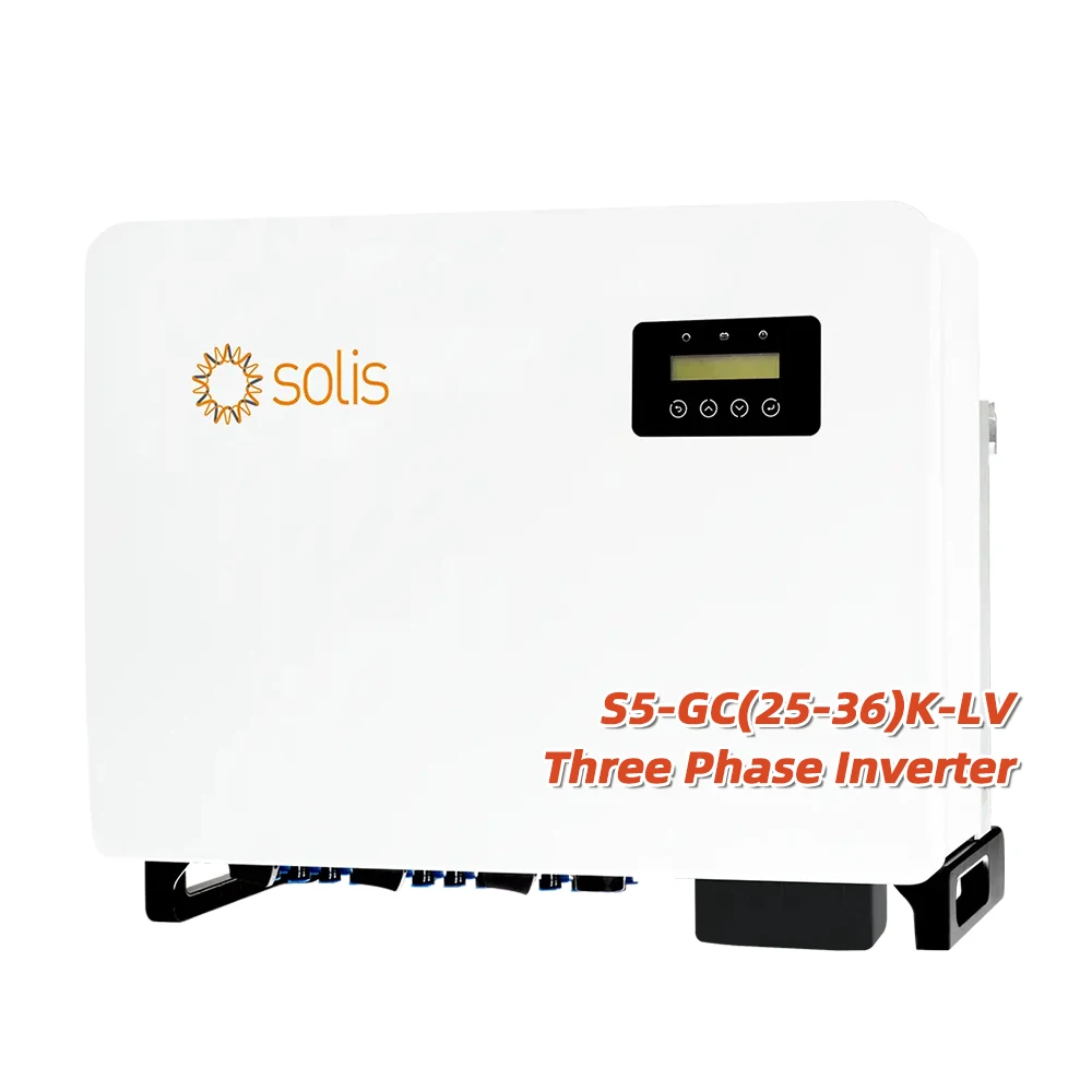 Us Version Three Phase 220v Solar System 25kw 30kw 36kw PV on Grid Solar Power System With Solis Inverter