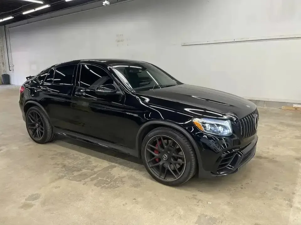 TOP DEAL Price For Car Used Fairly Mercedes Ben z GLC-Class GLC AMG 63 S 4MATIC Coupe AWD black!! !!cin