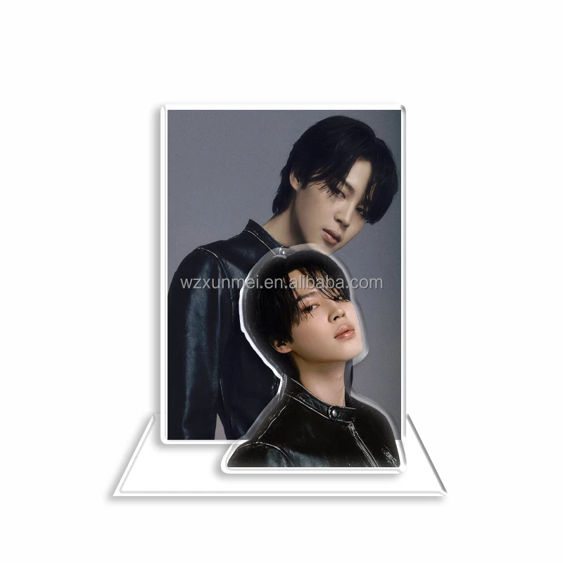 Bangtan Boys Kpop JIMIN MUSE Акриловая Двухсторонняя стоячая пластина настольное украшение акриловая стойка лицо подставка