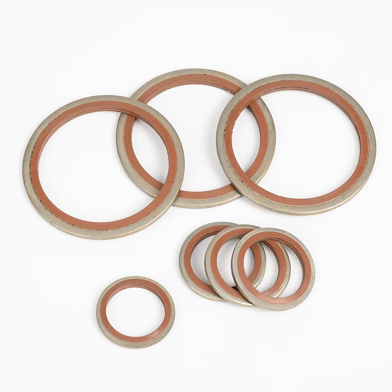 Composite gasket with high quality bonded sealing combination gasket