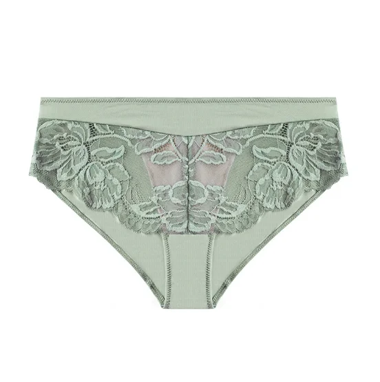 French style hot girls fancy lace panties plus size ladies underwear women