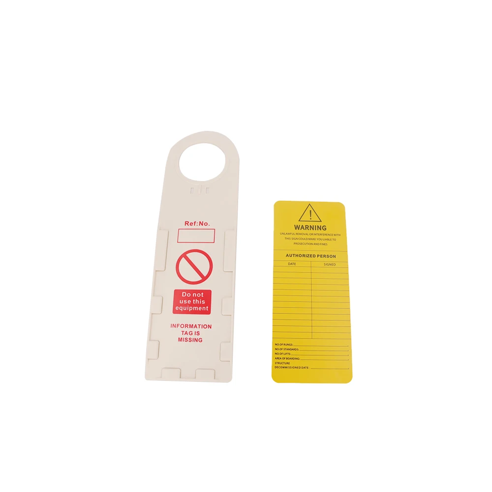 
Tag holders scaffold status holder and tags Engineering plastics strengthen printable nylon Scaffolding tag 