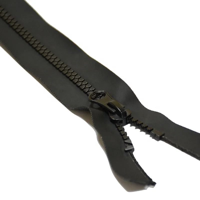 Heat discoloration vislon zipper Thermochromic plastic zipper resin zipper