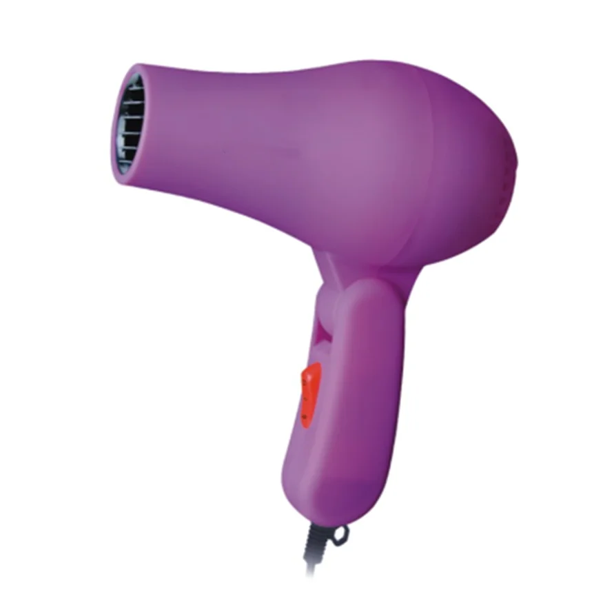 Mini baby hair dryer Plastic blower 600W travel foldable hair blower