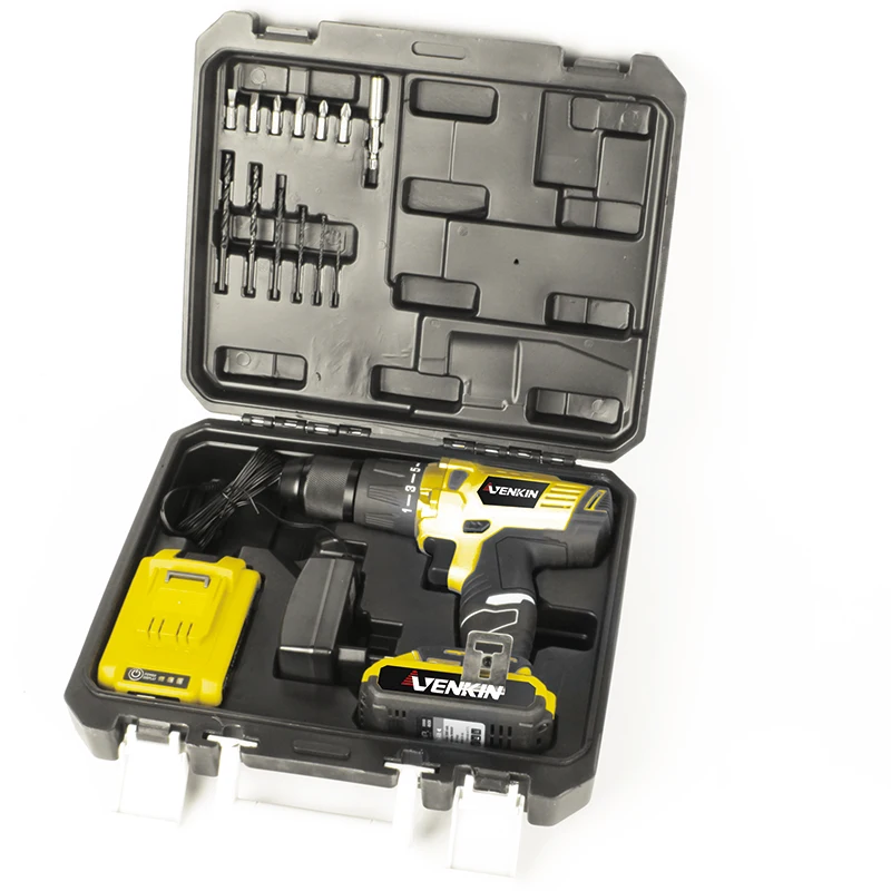 Venkin Power Tools Professional Power Drills 18V Lithium Battery from 18KP5 Universal Battery Series Cordless Drill 18KP5DR05-1