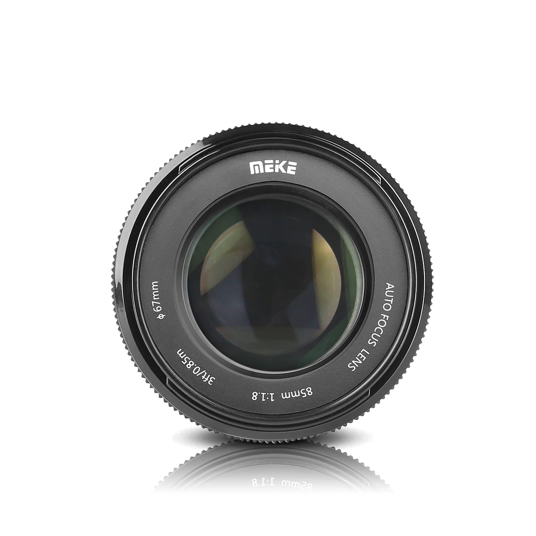 MEKE 85mm f1.8 Large Aperture Full Frame Auto Focus Telephoto Lens for Nikon F Mount DSLR Camera Compatible with APS C Bodies Su